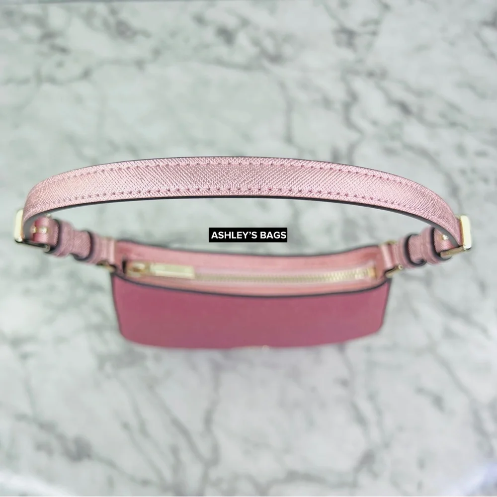 Kate Spade Glimmer Glitter Shoulder Bag In Mitten Pink - Picture 5 of 11